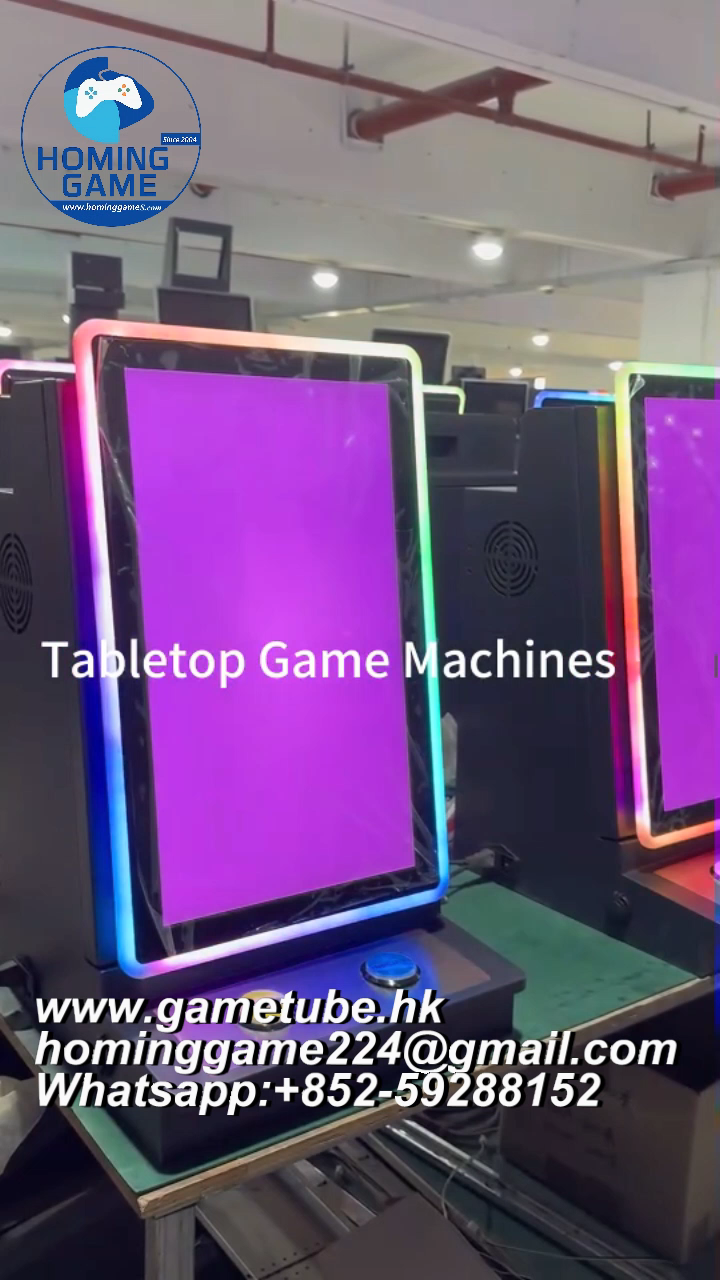 HomingGame 23.6-Inch Compact Skill Slot Cabinet &ndash; Professional Desktop/Upright Arcade Machine for Gaming Venues