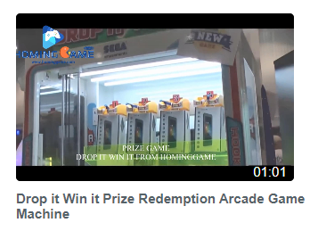 drop it win prize game machine