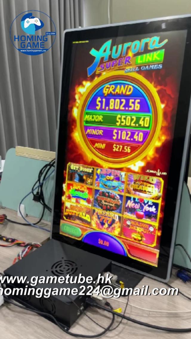 Aurora Super Link Skill Slot Game Board | High-Performance Arcade PCB Kit | HomingGame Factory Direct Wholesale(Order Send Email:hominggame224@gmail.com)