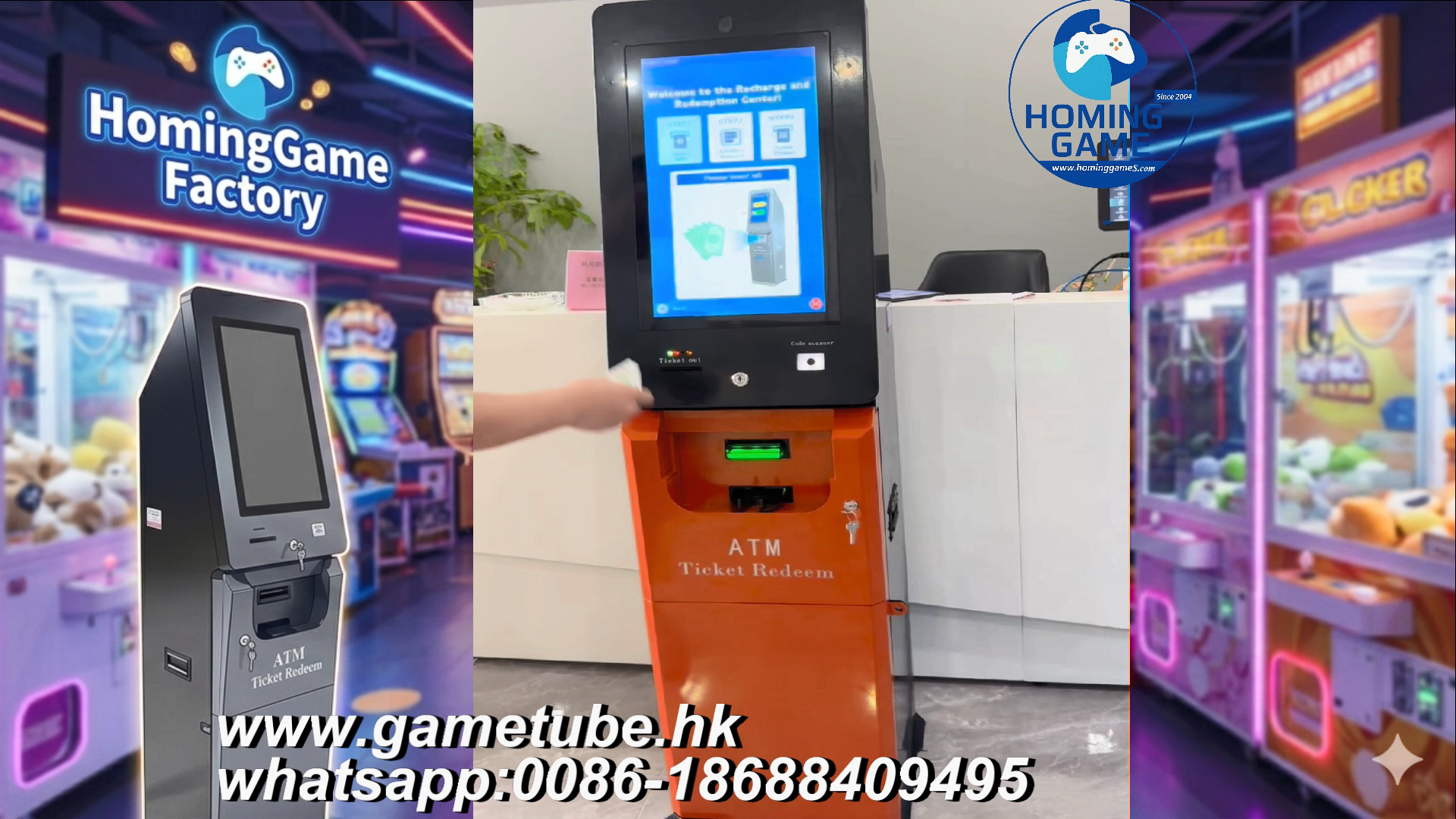 Ultimate Guide: How to Operate the HomingGame Kisok Ticket Redemption ATM for Skill Slots table game machine  & Fish Table Game Machine