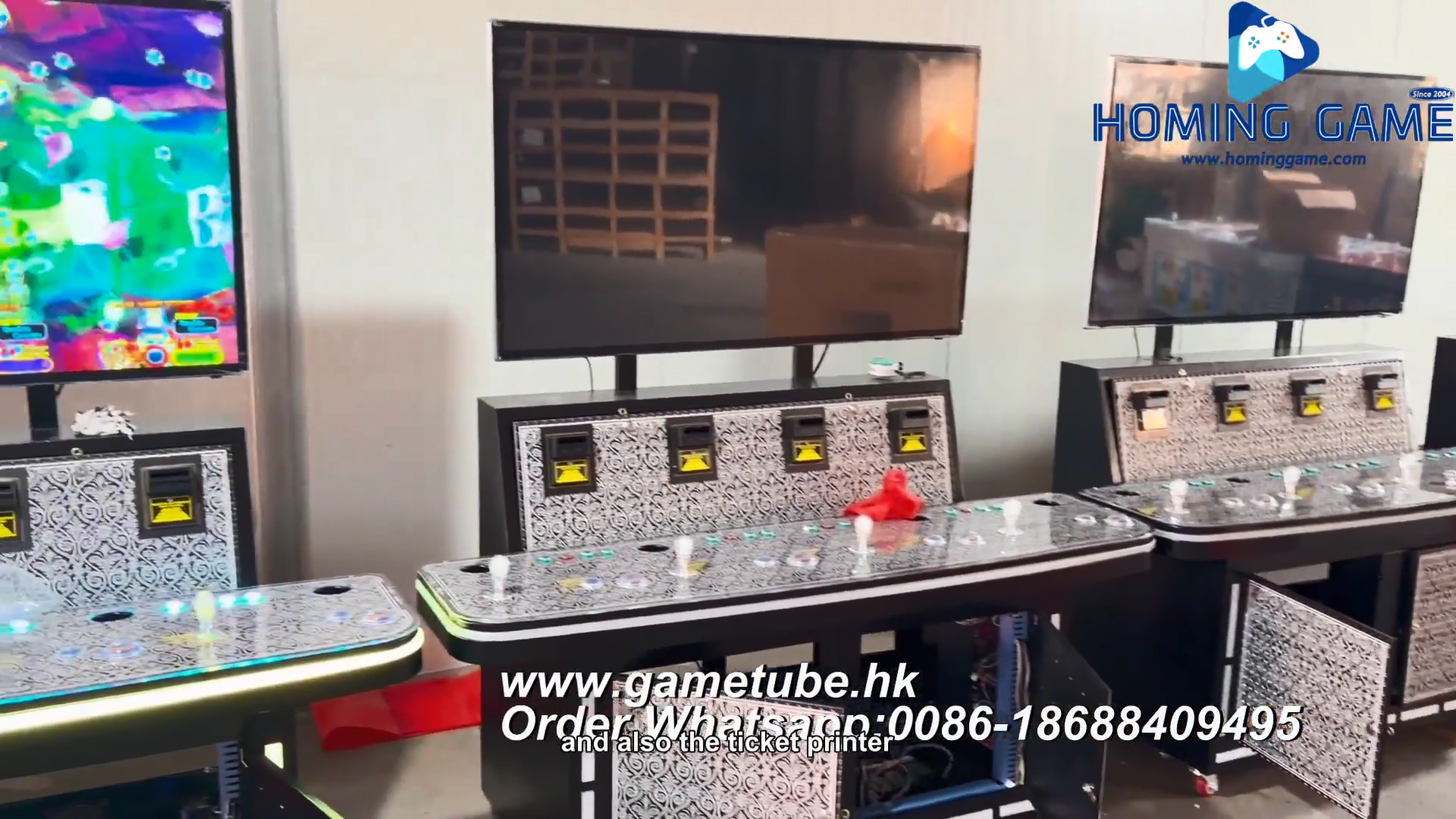 Factory Direct 4 Player Upright Fishing Table Game Machine | Commercial Arcade Fish Hunter Game Cabinet for USA & Global Market | HomingGame Manufacturer