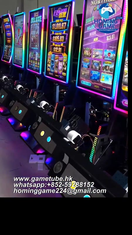 HomingGame 32-Inch Metal Skill Slot Table Game Machine &ndash; Multi-Game Board Arcade Cabinet