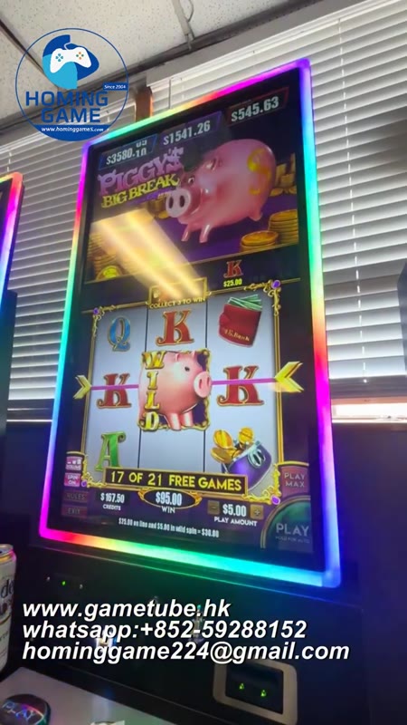 32 Inch and 43 Inch Skill Slot Table Game Machine &ndash; Lighting Edition & Fusion 4 Multi-Game Board | HomingGame Factory