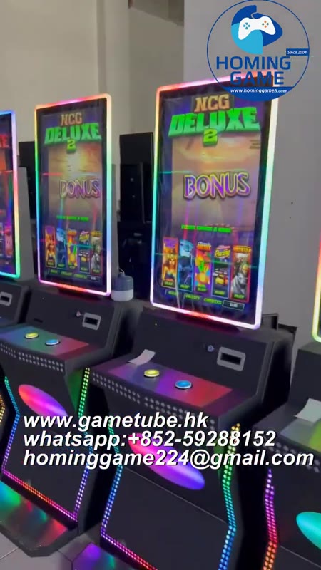 Wholesale 32 Inch Metal Skill Slot Table Game Machine with NCG Deluxe 3 Skill Game Board | HomingGame Factory Direct