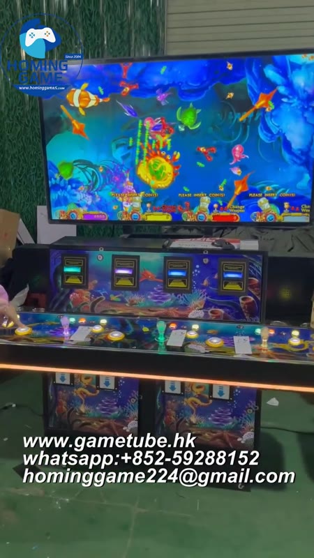 Wholesale Factory Direct 4 Player Fish Game Table & Upright Cabinet | HomingGame OEM/ODM