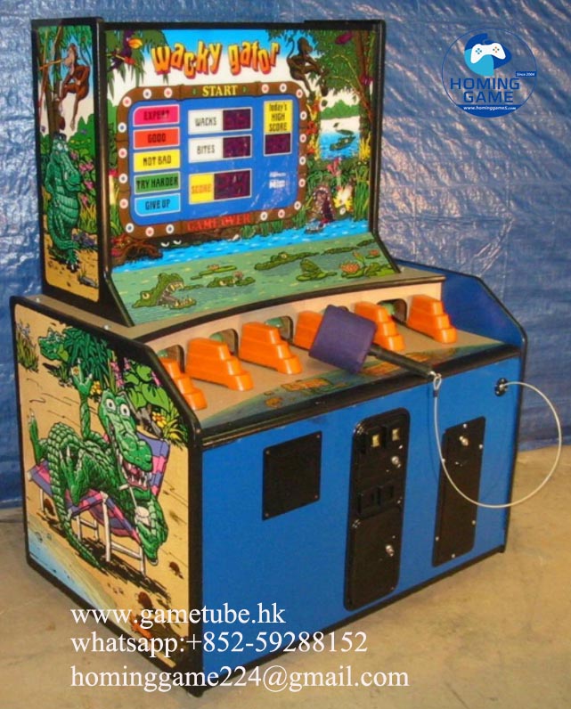 Wholesale Commercial Wani Wani Panic Arcade Game Machine | Interactive Gator Whack Game – HomingGame Factory