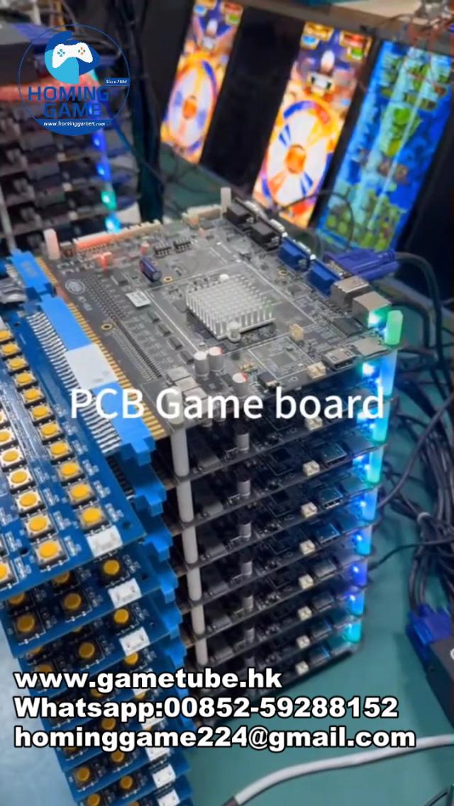 HomingGame Premium Skill Game Board &ndash; Compatible with Fusion 4, Fusion Plus, Aurora Link, Fire Link Power 4, Huff N&rsquo; Puff