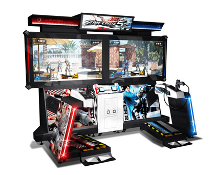 HomingGame Time Crisis 5 Deluxe Twin Player Gun Shooting Simulator Game Machine – Commercial Arcade Video Shooting Machine for Amusement Center