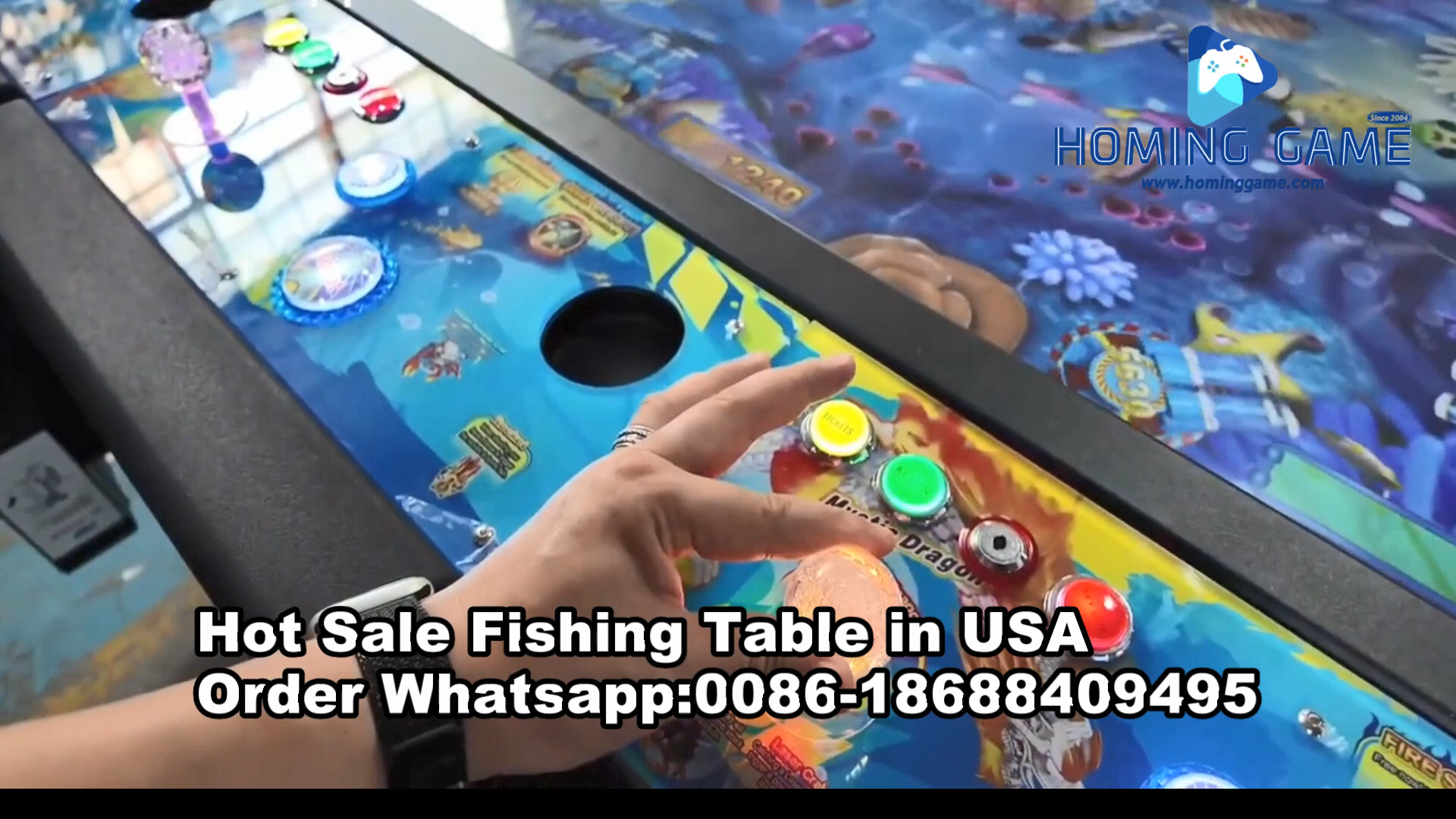 Hot Sale Fishing Table Game Machine In USA Supply By HomingGame Arcade#fishingtable#casino