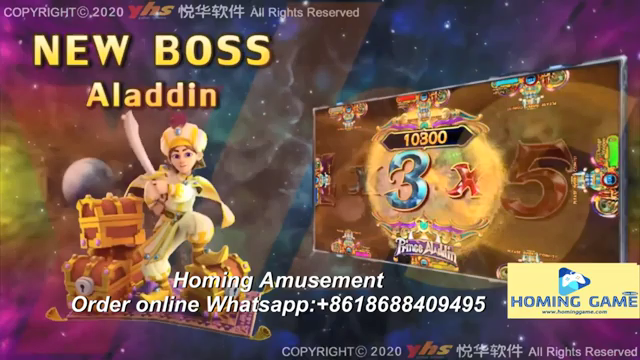 IGS Original Ocean King 3 Plus Aladdin Adventure Fishing Game Machine By HomingGame#oceanking3plus#oceanking#fishinggamemachine#firekirin#sweepstakes#casino（Order Online Whatsapp:+8618688409495)