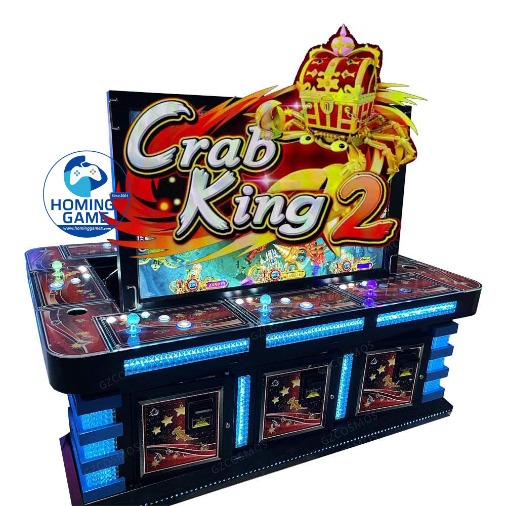 2026 Hot Sale 8 Player Fishing Table Game Machine | 55 Inch LCD Skill Fish Arcade Table | Homing Game Factory OEM