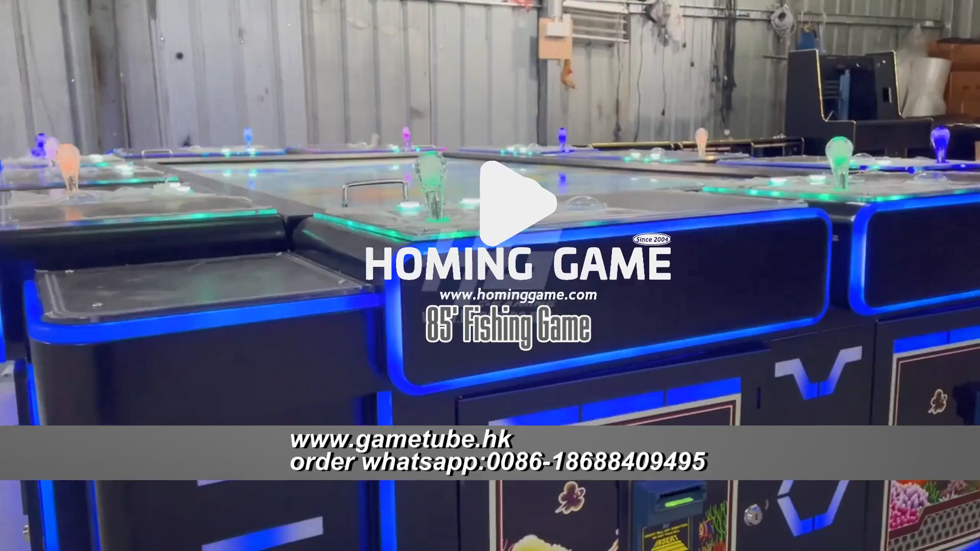 USA Hot 85” 10-Player Fishing Table Arcade Machine | Highest Profit Model Direct from HomingGame