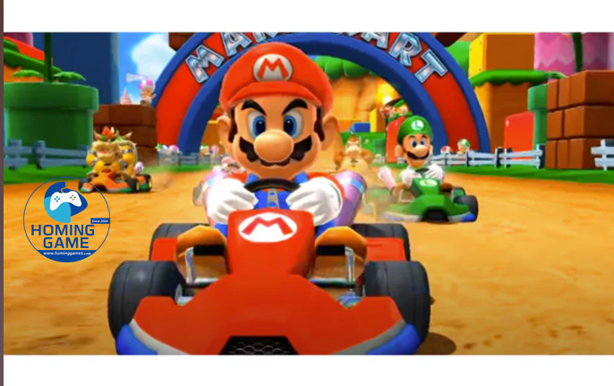 2026 HomingGame Mario Kart GP DX Arcade Racing Machine | 42″ HD Linkable Multiplayer Kart Racer | Commercial Arcade Driving Game
