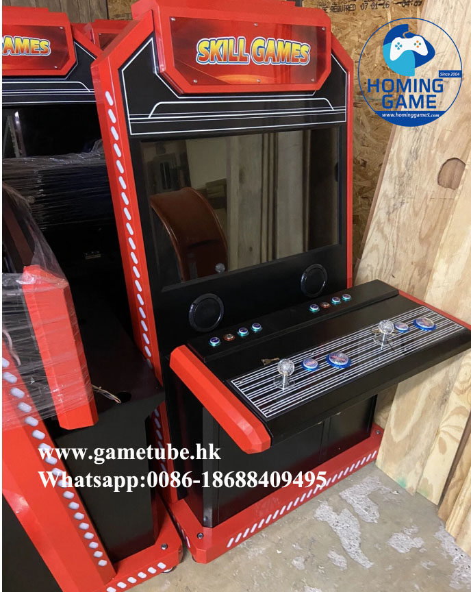 2 Player Upright Fishing Table Game Machine | Commercial Fish Shooting Arcade Cabinet for Game Centers | HomingGame Factory Direct