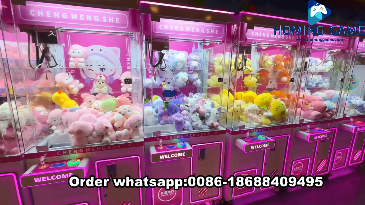 #HomingGame New Crane Claw Machine: Win Big with Next-Level Prizes!  #PrizeMachine#ArcadeGaming#cranemachine#gamemachine (Order Online Whatsapp:0086-18688409495)