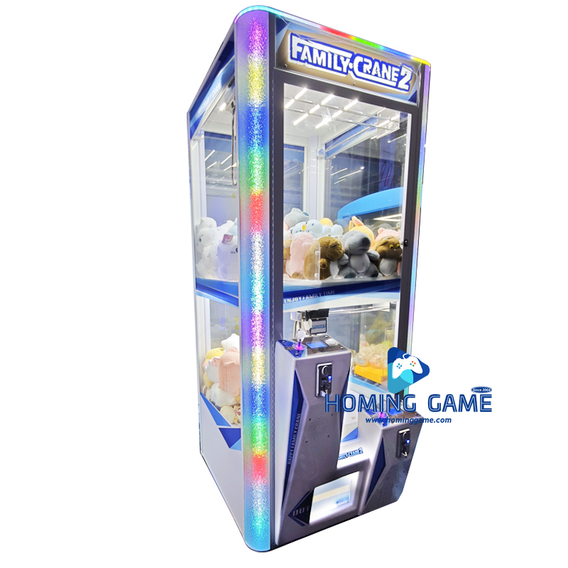 Factory Direct Supply Family Crane 2 | Dual Claw Machine Doll Prize Catcher by HomingGame#cranegame