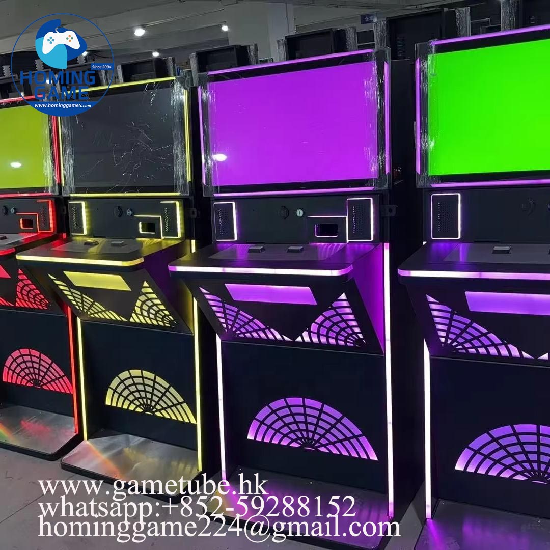 27" Premium Touchscreen Skill Slot Gaming Machine – Pog 510/585/590 Series – Heavy-Duty Metal Cabinet for Entertainment Centers & C-Stores