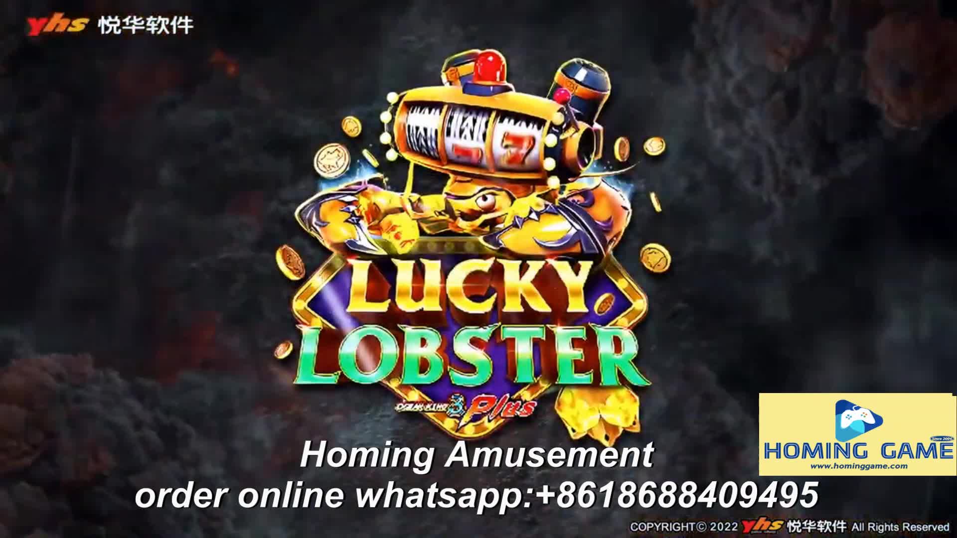 US IGS Ocean King 3 Plus Lucky Lobster Fishing Game Machine by Homing Amusement#igsfishinggame#igs