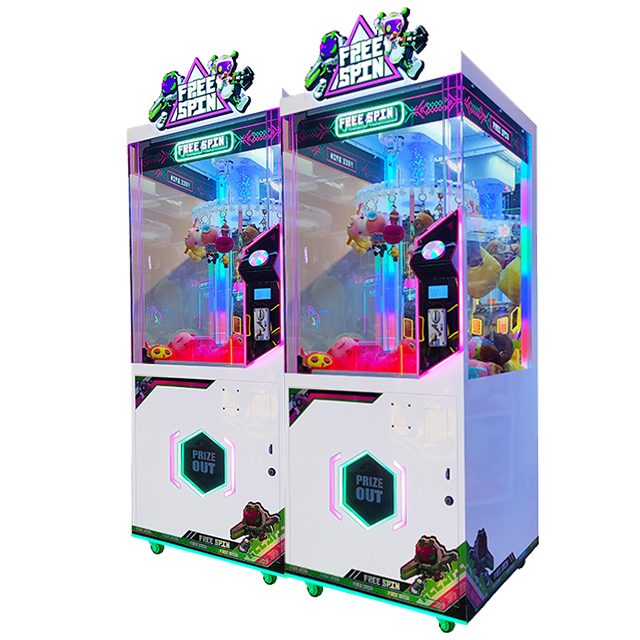 free spin clip prize machine