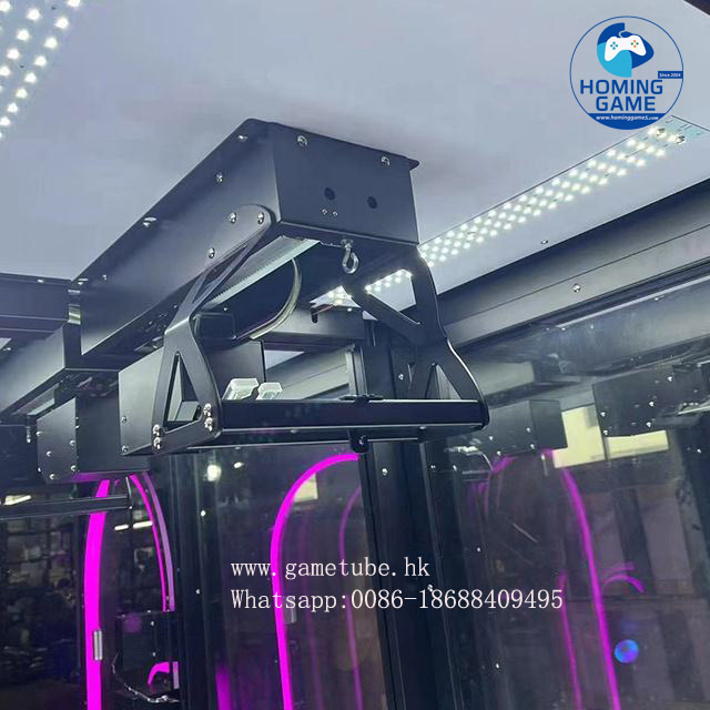 HomingGame Barber Cut Prize Game Machine - High Profit "Cut the Rope" String Cut Prize Game Machine for Arcade & FEC - New Arrival Pink Date Cut 2 Prize Game Machine