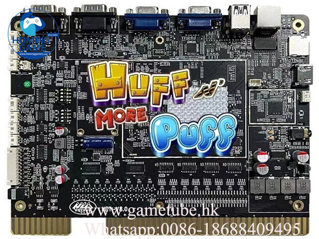 Factory Price Hard Hat Edition Huff N’ Puff Slot Machine - HomingGame Deluxe Casino Cabinet