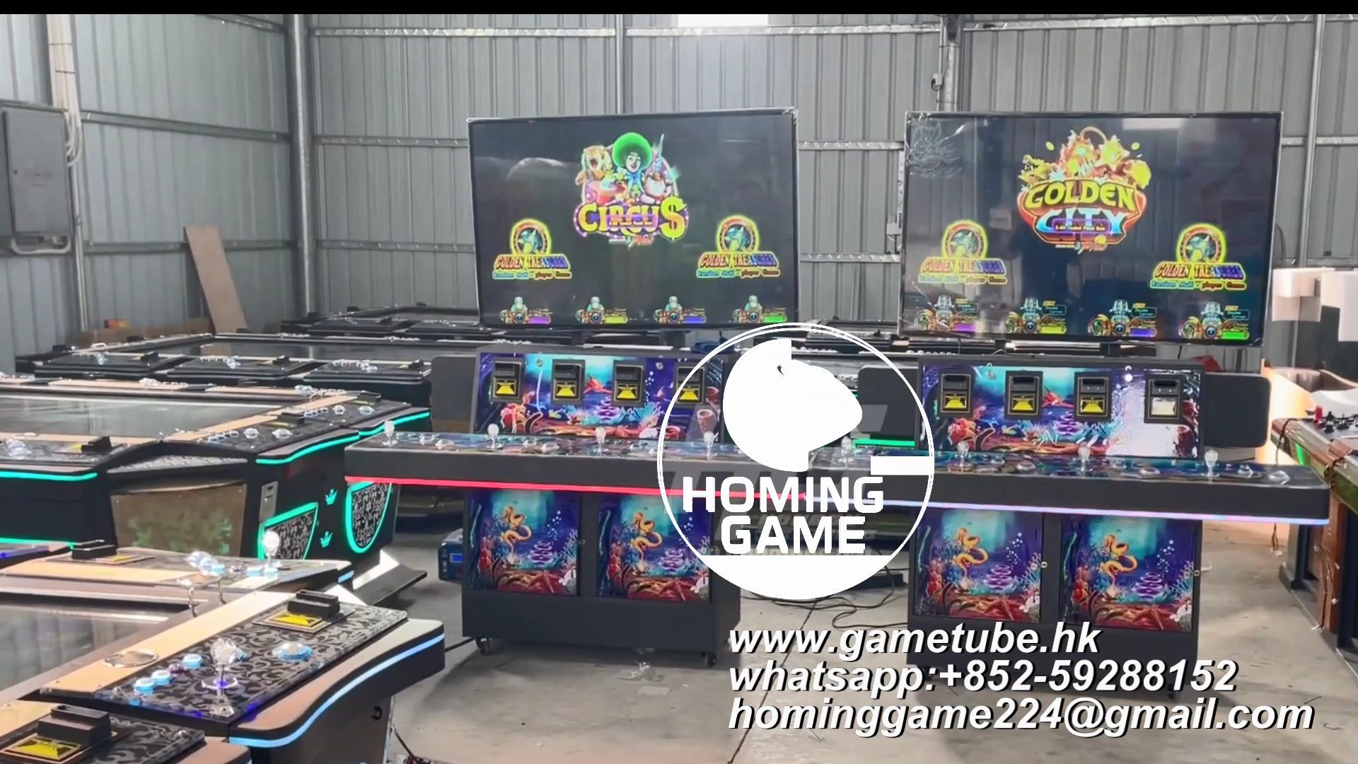 Premium Fishing Game Machine Factory | 10-Player Tables & 4-Player Upright Cabinets | HomingGame