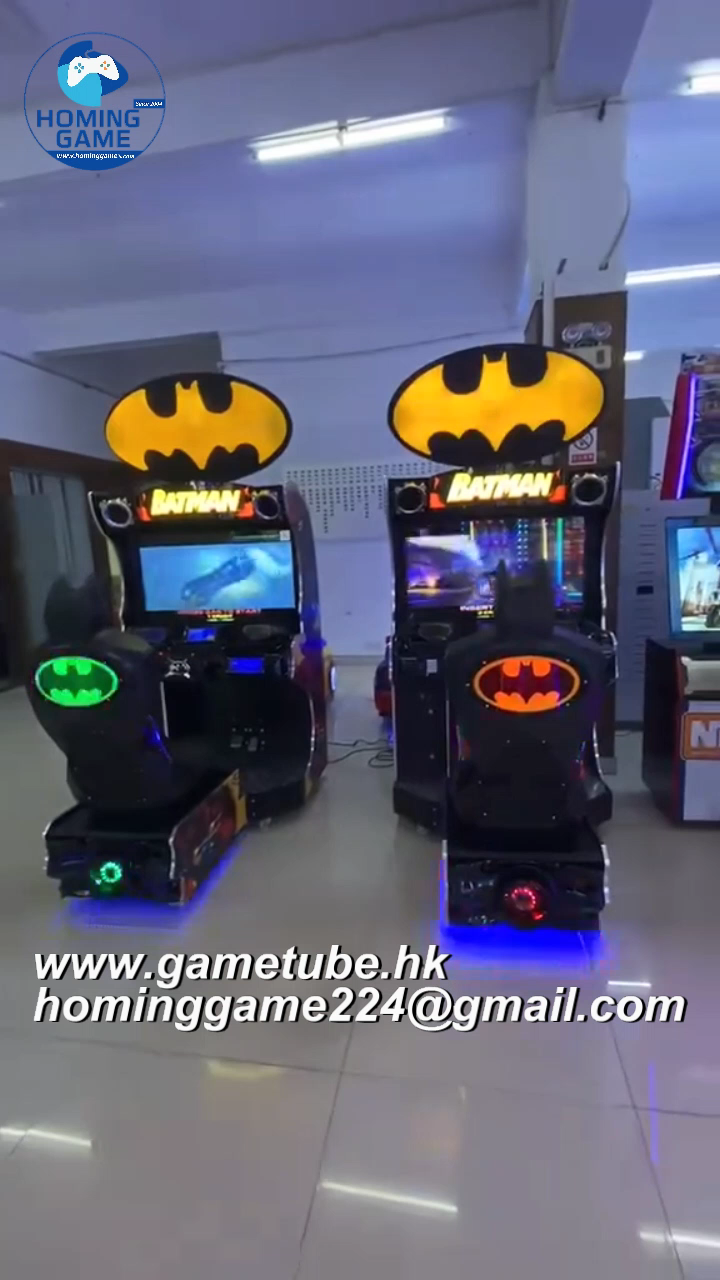 Batman Racing Arcade Game Machine &ndash; Professional Batmobile Driving Simulator(Order Send Email:hominggame224@gmail.com)