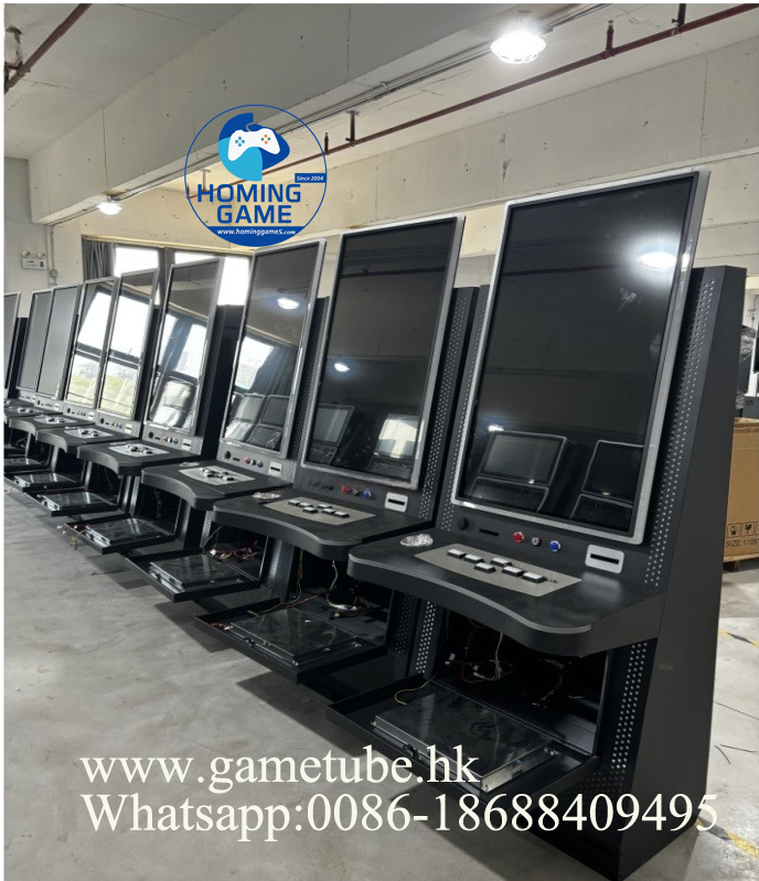 2026 Wholesale 43-Inch Flat Touchscreen Skill Game Machine | High-Profit Slot Style Gaming Cabinet | Factory Direct Price from HomingGame Factory