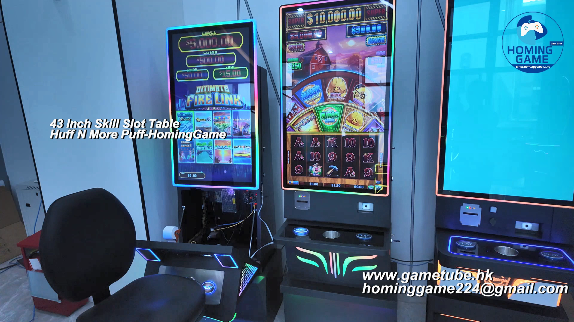 [2026 Hot Sale] 43 Inch Skill Slot Table Game Machine Huff N