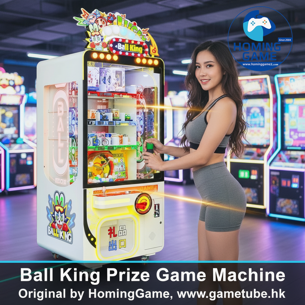 Ball King Edition Prize Redemption Game Machine Hot Sale | HomingGame Factory Direct | High Profit Arcade Prize Machine