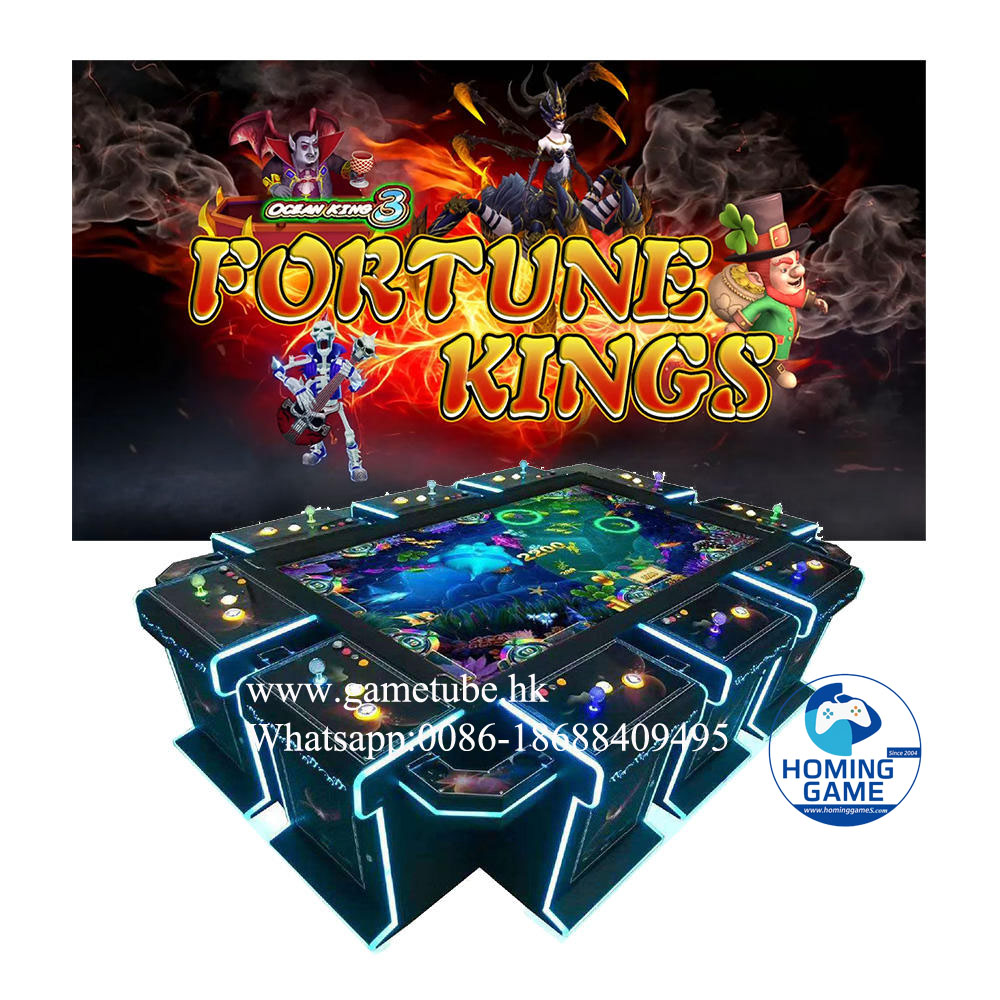 10 Player Fishing Table Game Machine | Multi-Player Arcade Fishing Game Machine for Sale | Commercial Fish Table Game | HomingGame Factory OEM