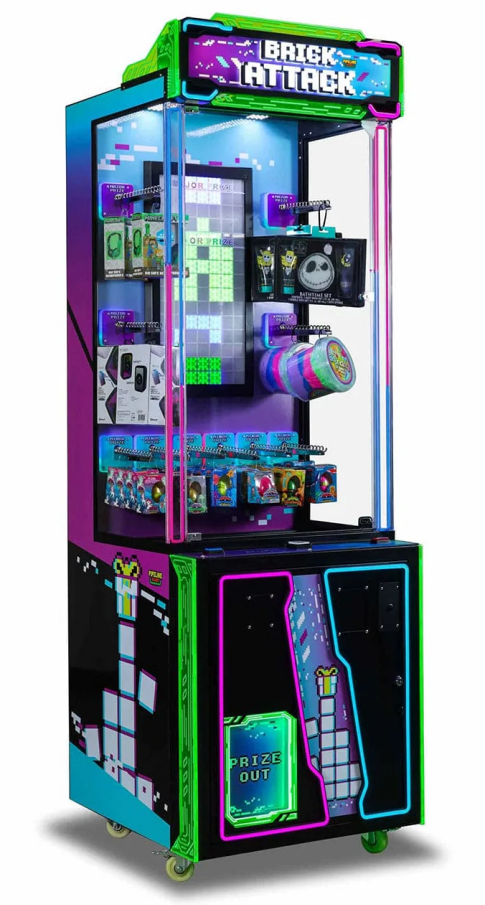 2026 HomingGame "Brick Attack" Stacker – Premium Skill-Based Arcade Experience-Staker Prize Game Machine