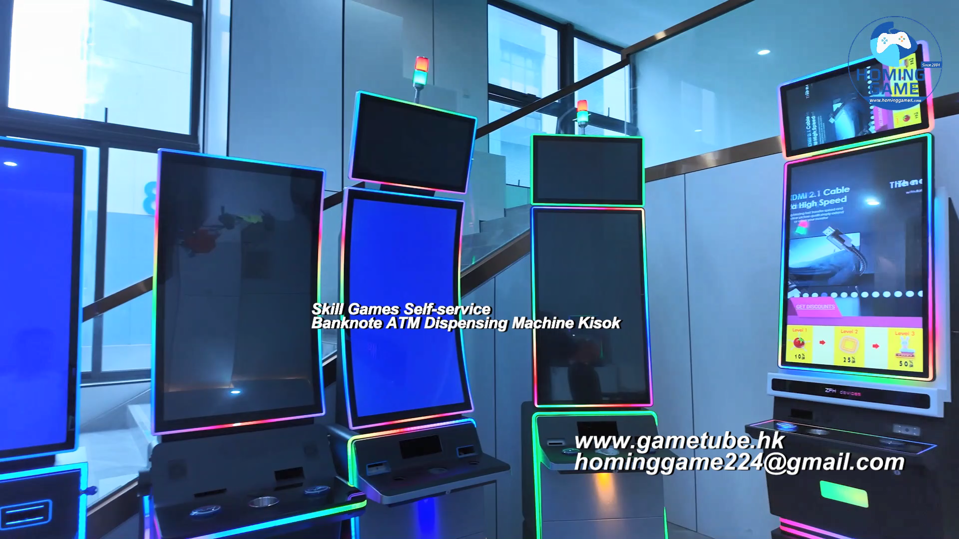 2026 New Arrival | Industrial Self-Service Banknote & Ticket Redemption Kiosk Terminal For 43 Inch Skill Slot Table Game Machine And Amusement Machine