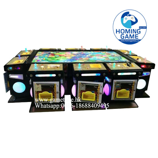 Homing Game Factory 10 Player Fishing Table Game Machine | Commercial Arcade Fish Hunter Table Game Machine for Sale