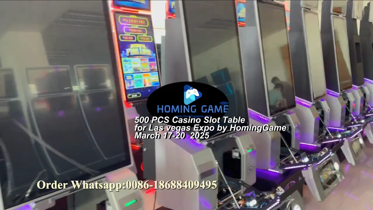 500 Casino Slot Table Gaming Machines for Sale | Las Vegas Expo March 2025 | HomingGame Exclusive!