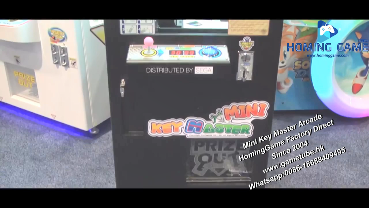 HomingGame Since 2004 Factory Direct Supply Mini Key Master Arcade Prize Redemption Game Machine