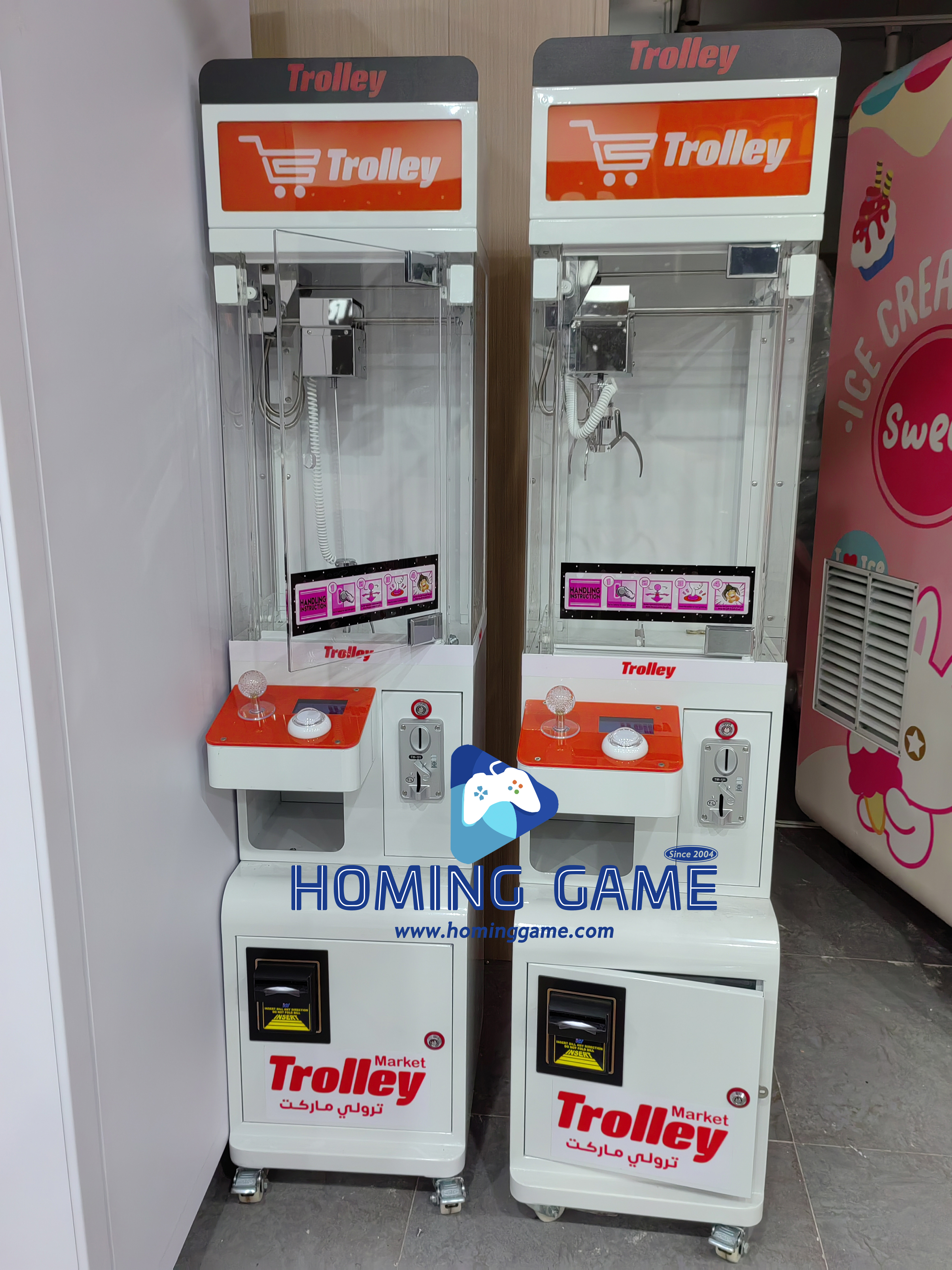 Coin Operated Luxury Mini Crane Claw Prize Game Machine for Sale | HomingGame Factory Direct Supply