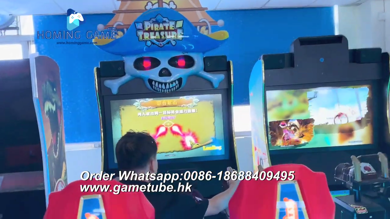 Pirate Treasure Shooting Arcade Game two player pirate shooting arcade game by HomingGame