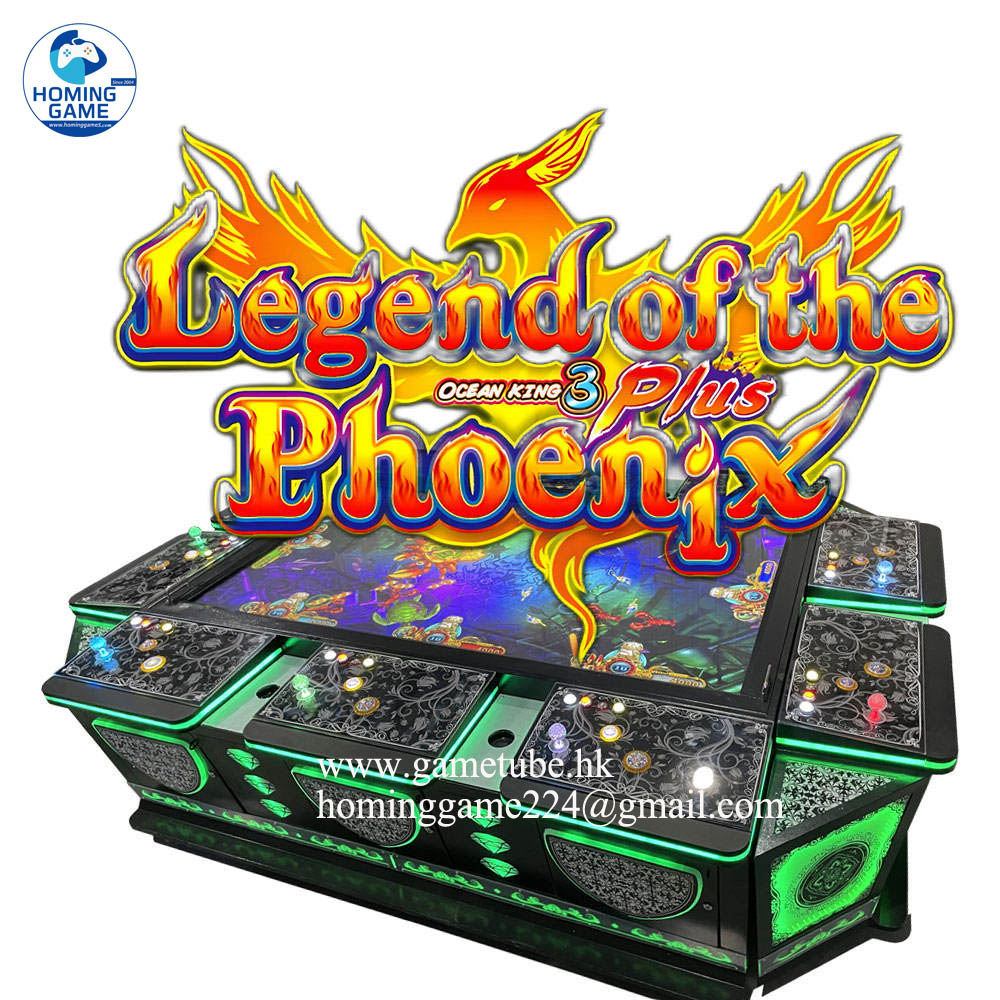 86-98 Inch Ultra-Large 10-Player Fish Hunting Table | Ocean King 3 Plus Skill Fishing Table Game Machine | HomingGame Factory Direct Wholesale