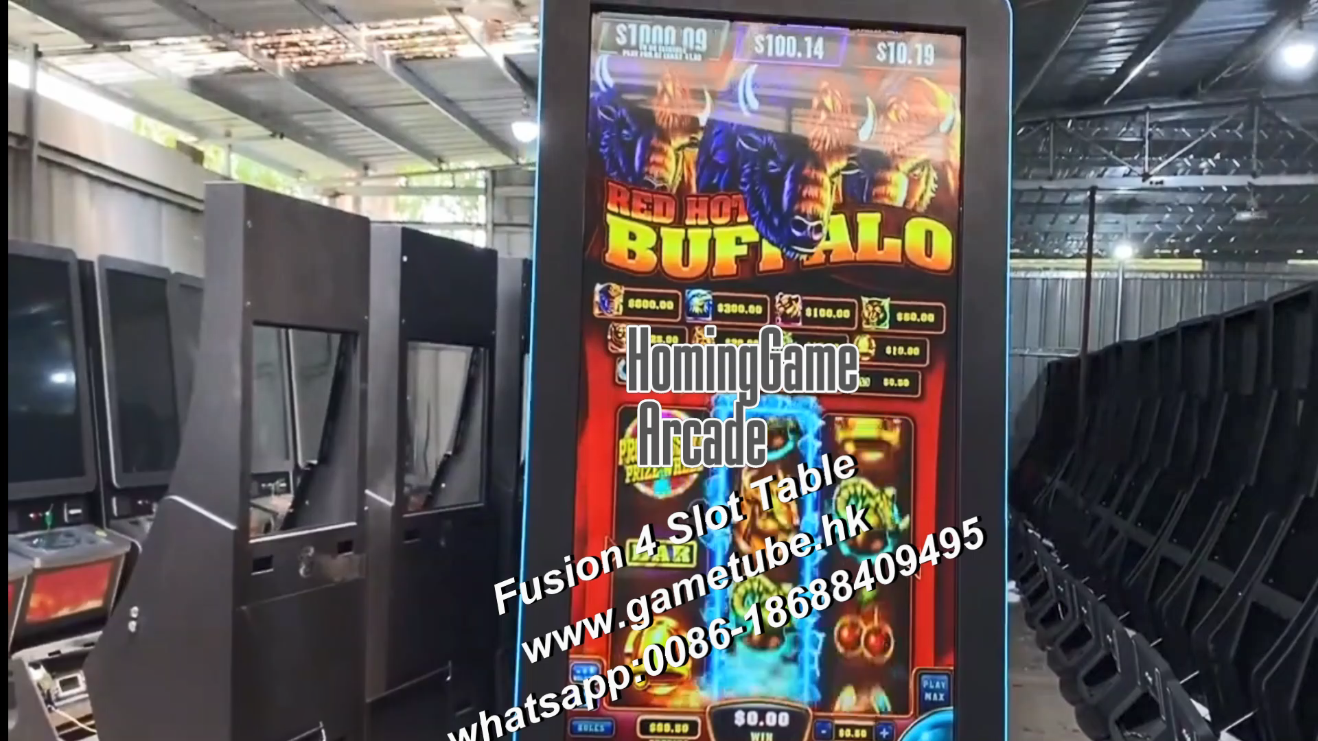 ​USA Hot Sale Factory Direct Skill  Fusion 4,Fusion 5 ,Fusion 6,Fusion Plus Slot Table arcade Game 43 inch slot table game machine by HomingGame