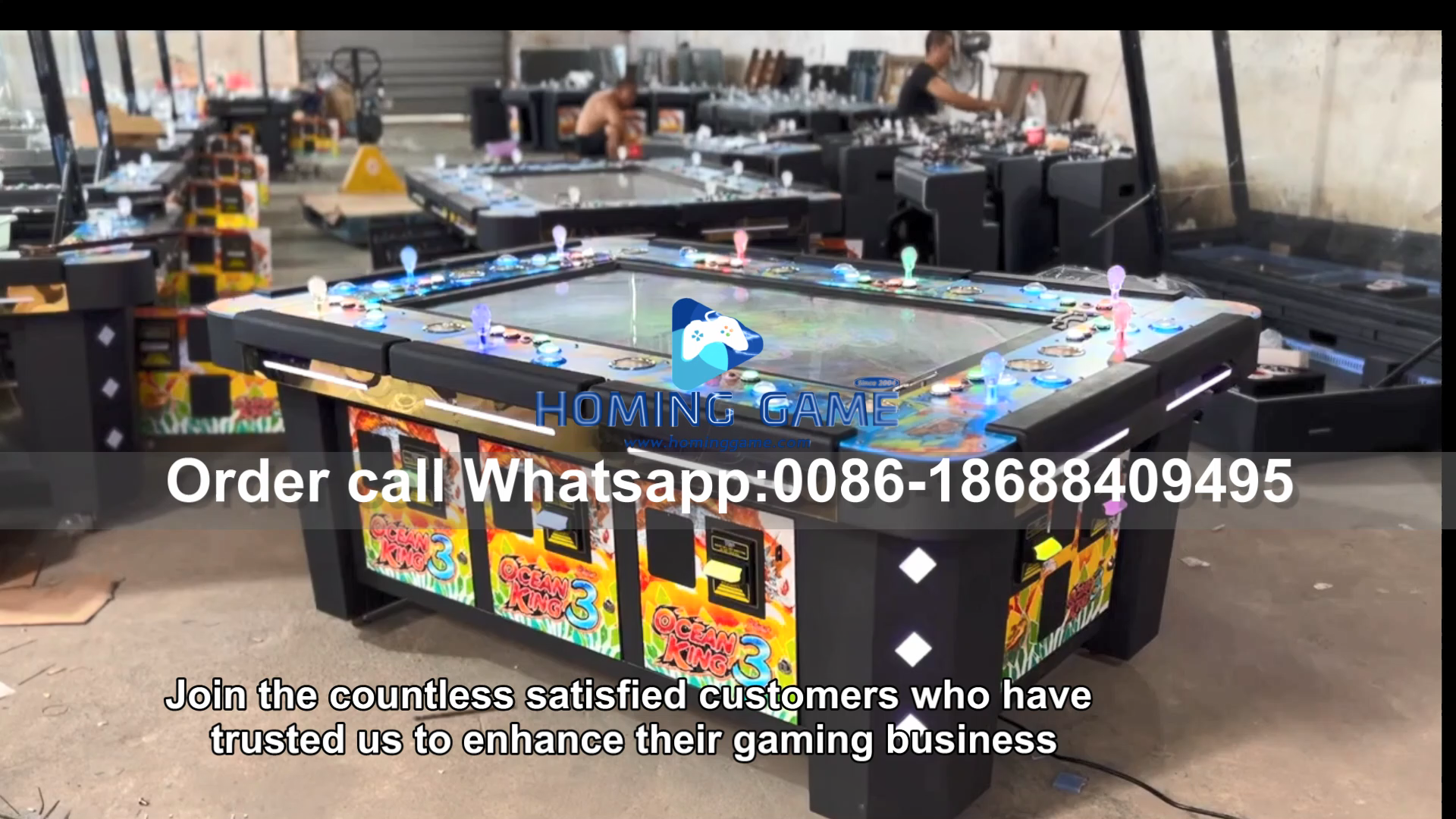 Explore the Best Fishing Table Game Machines with HomingGame! #FishingGame#FishingTableGameMachine(Order Call Whatsapp:0086-18688409495)