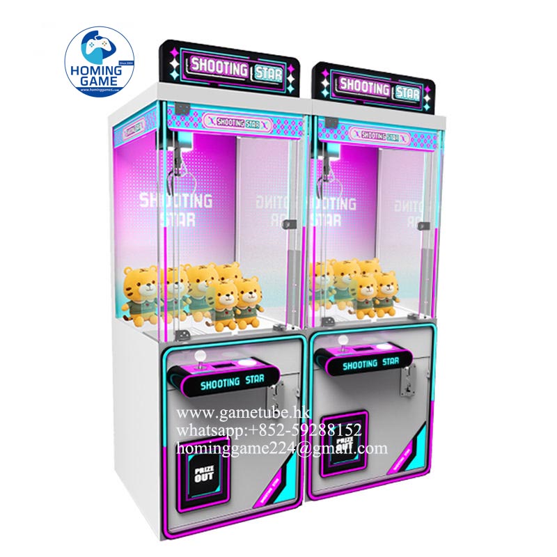 HomingGame Wholesale Commercial Coin Operated Crane Machine LED Lighting Claw Machine Toy Vending Arcade Game Machine