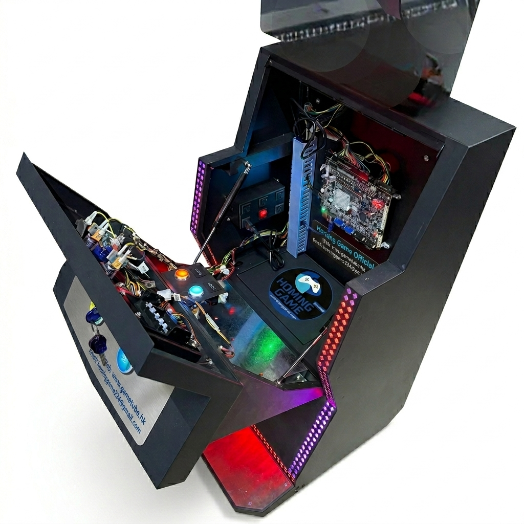 HomingGame Factory Direct Multi Game 2 in 1 Huff N Puff Even More Puff Vertical Skill Game Board HET 8.0 Software for Slot Machine