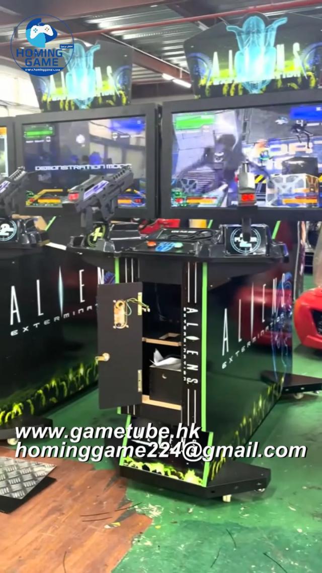 2026 Professional 42-inch Alien Extermination Gun Shooting Simulator &ndash; HomingGame Factory(Order Email:hominggame24@gmail.com)