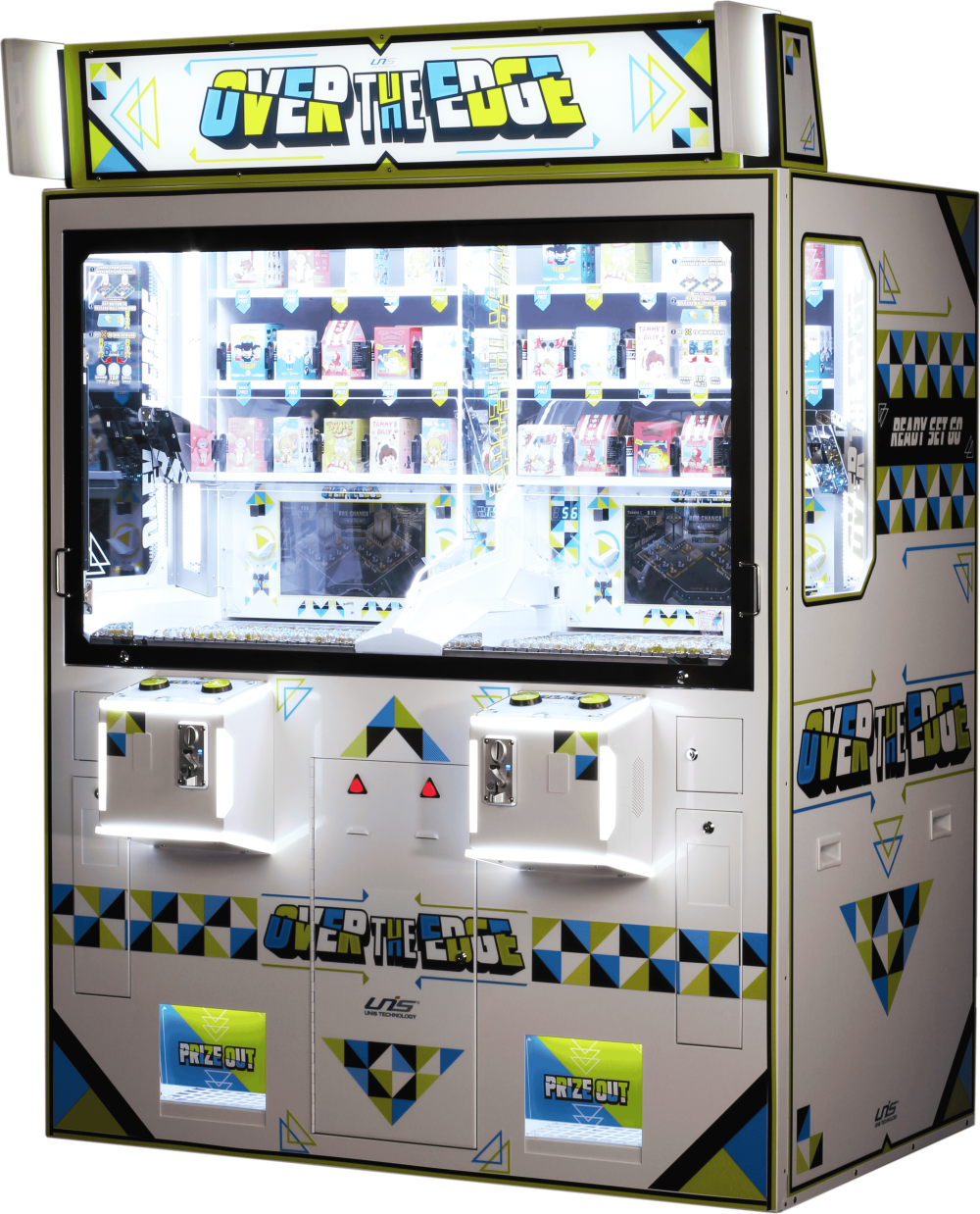 Introducing the ‘Over the Edge’ (2P)Collectible Prize Machine Break the Limits, Win Rare Prizes#prizegamemachine#gamemachine#OverTheEdge#PrizeVendingMachine(Order call What