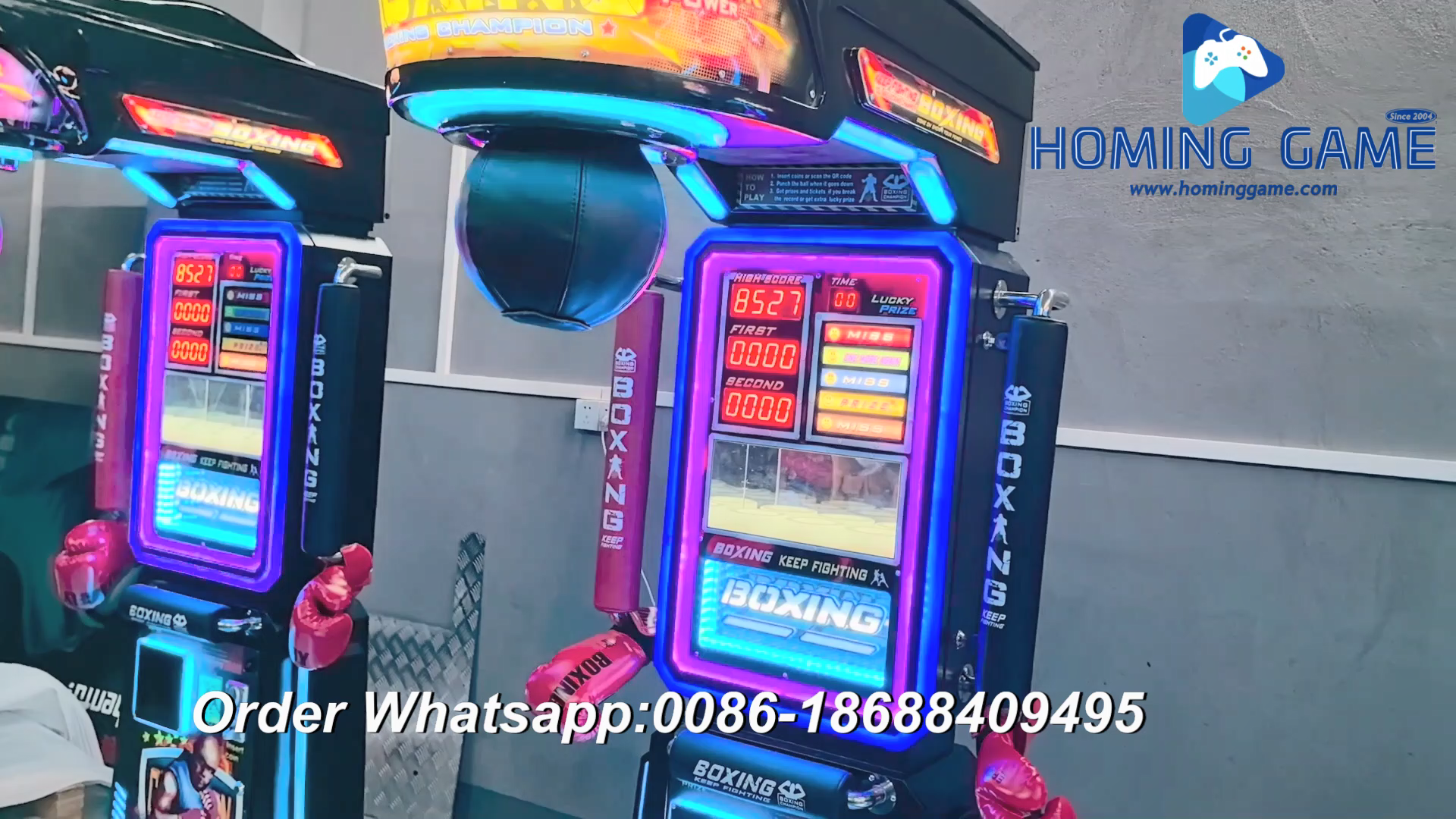 HOT SALE! HomingGame Boxing Arcade Machine at 2025 Canton Fair Must See Hit Game! #boxinggame