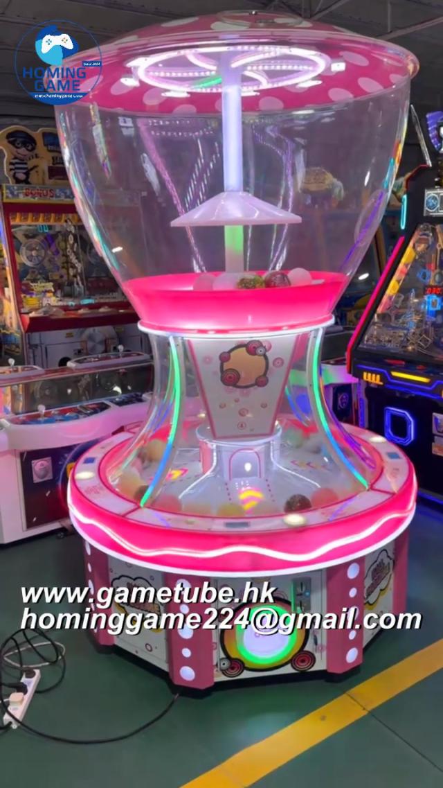Ball Paradise 4-Player Prize Capsule Machine &ndash; Ultimate Multiplayer Gashapon Arcade(Order Send Email:hominggame224@gmail.com)