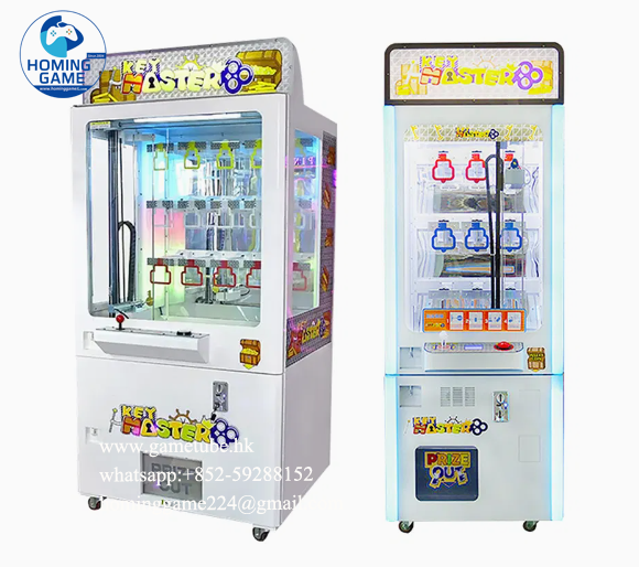 Wholesale 15/9 Holes Keymaster Push Keyhole Prize Key Master Game Vending Machine | HomingGame Factory
