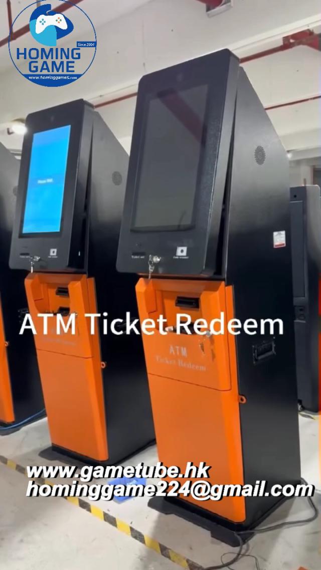 HomingGame 2026 Interactive Touchscreen Ticket Redemption Kiosk &ndash; High-Speed Automated Payout Station for FEC & Arcades