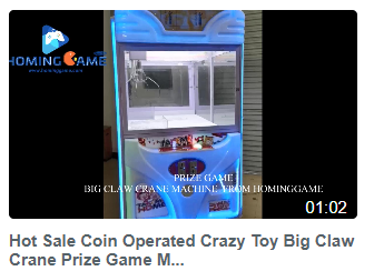 crazy toy claw crane machine